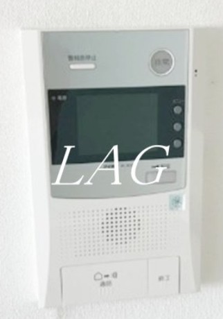 セキュリティ　モニター付きインターフォンです。