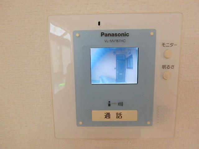 セキュリティ　TVモニターホン付きです