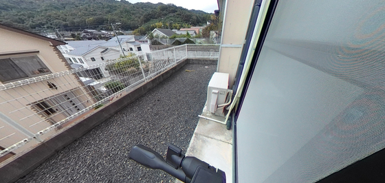 バルコニー　※別部屋の写真です