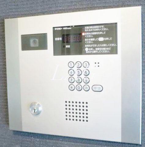 セキュリティ　オートロックです。