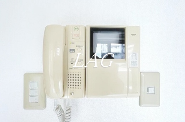 セキュリティ　モニター付インターホンです。