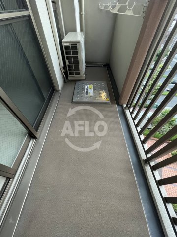 バルコニー　アーベル更紗北堀江　バルコニー
