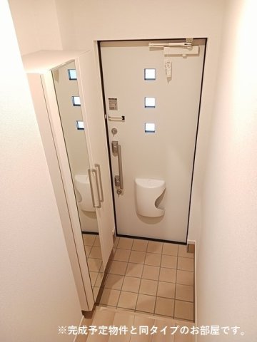 玄関　落ち着いた玄関です