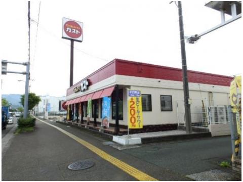 飲食店　ガスト 高知北金田店(から好し取扱店)（飲食店）まで293m