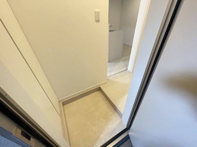 玄関　明るい玄関です