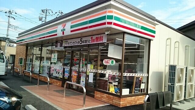 コンビニ　セブンイレブン白岡千駄野店（コンビニ）まで288m
