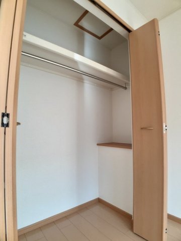 収納　十分な収納スペースがあります