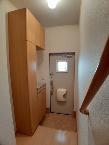玄関　落ち着いた玄関です