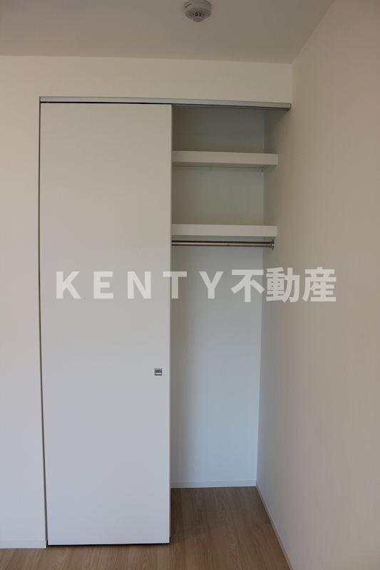 収納　十分な収納スペースがあります