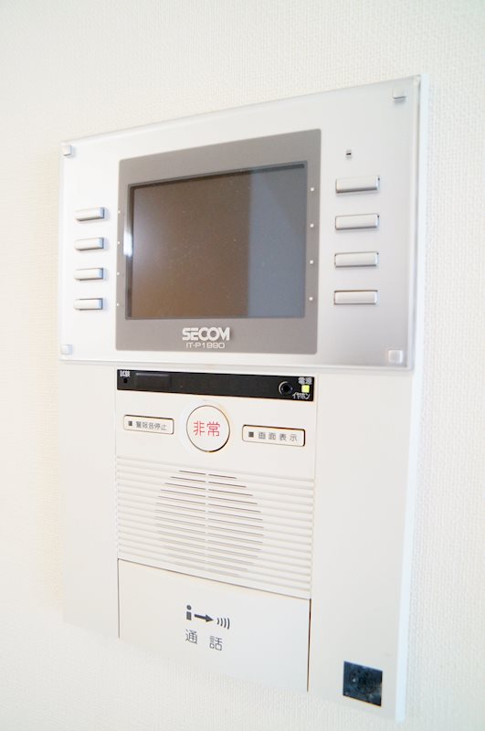 セキュリティ　モニター付きインターホン