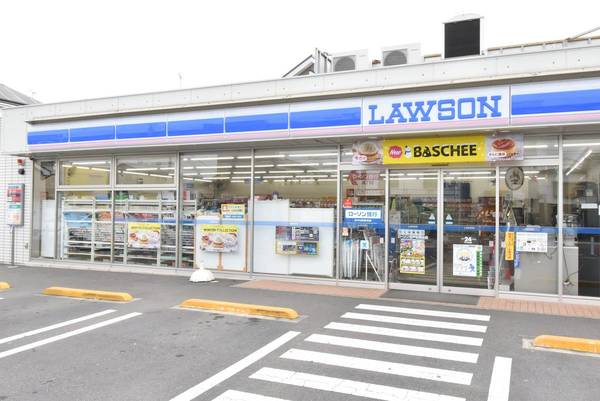 コンビニ　ローソン 松戸松飛台店（コンビニ）まで600m