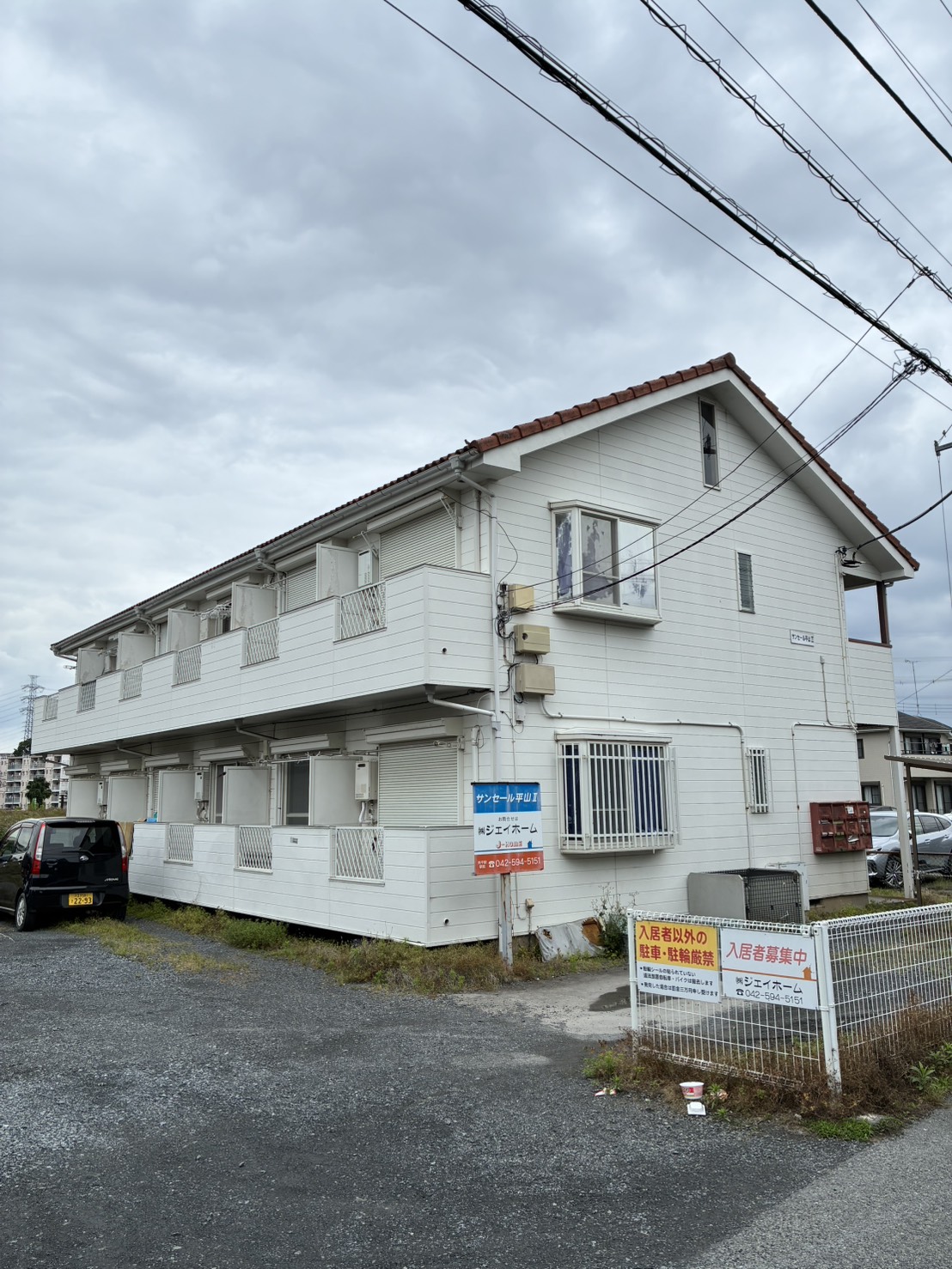 建物外観　駅から徒歩1分の好立地アパートです♪