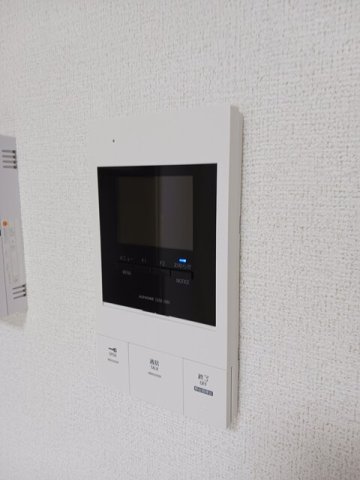 セキュリティ　モニター付きインターホンです