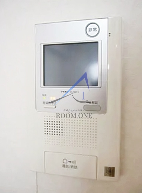 セキュリティ　モニター付インターホンです。