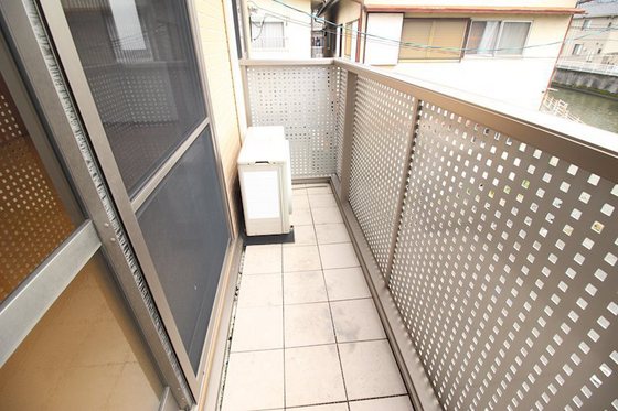 バルコニー　他号室のお写真です