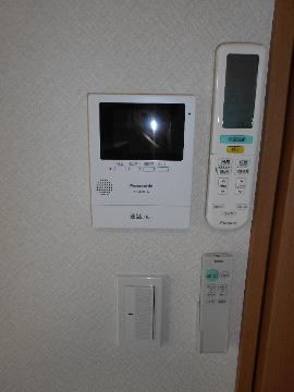 セキュリティ　モニター付インターホン（イメージ）