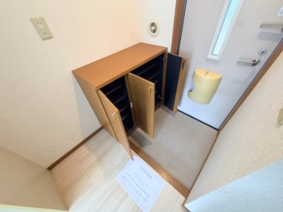 その他設備　収納力のあるシューズボックス