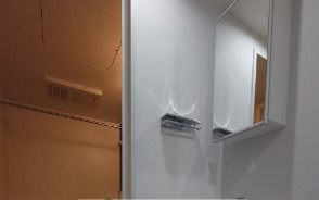 洗面設備　※別部屋の参考写真です。