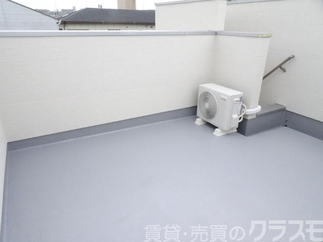 バルコニー　広々ルーフバルコニー♪