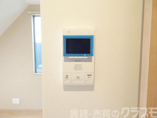 セキュリティ　訪問チェックができるモニターホン！