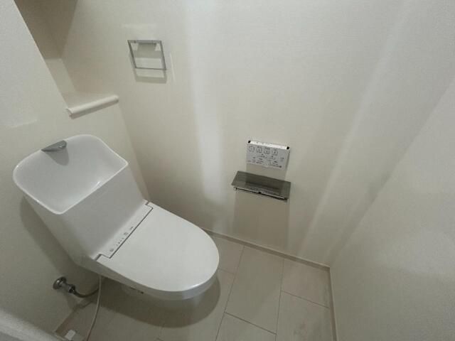 トイレ　ゆったりとした空間のトイレです