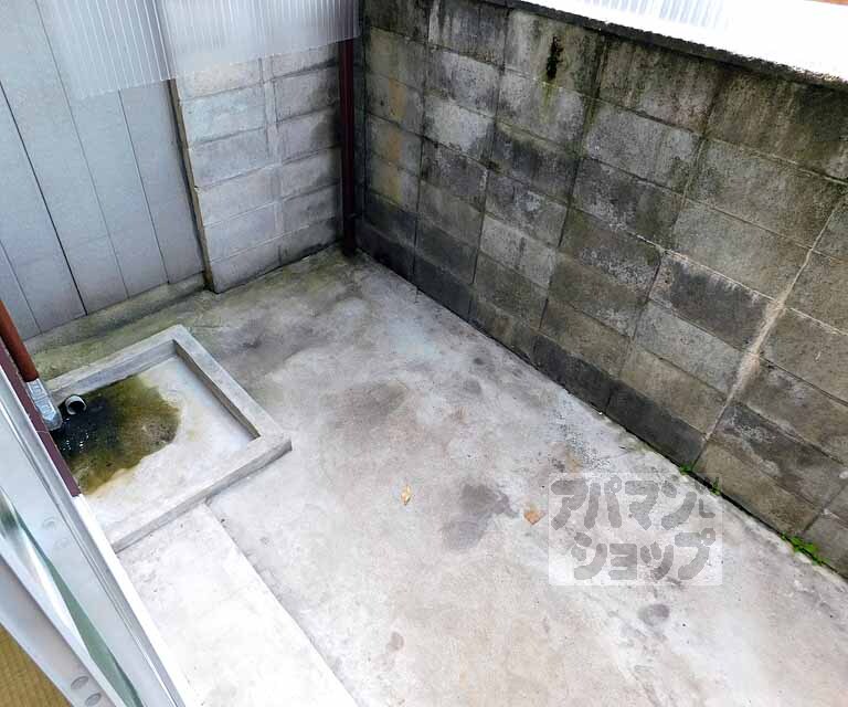 バルコニー　１階のベランダです
