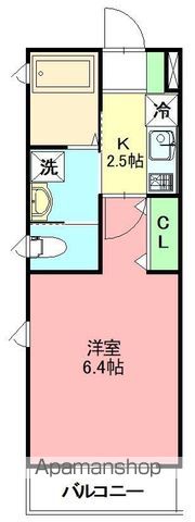 Glanz藤沢の間取り写真