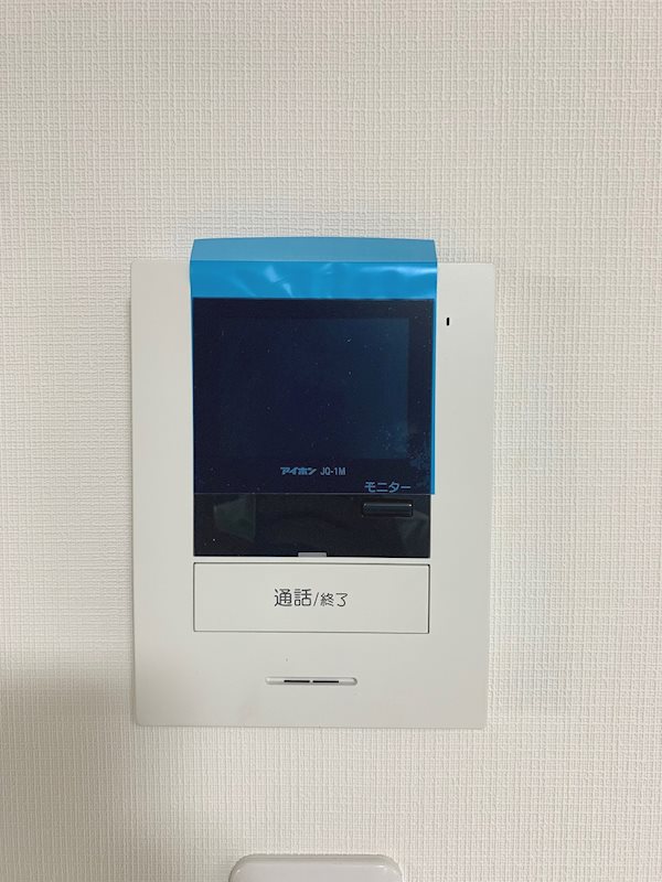 セキュリティ　モニター付きインターホン