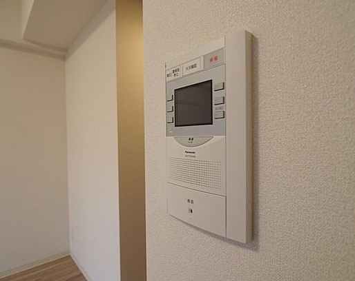 セキュリティ　モニター付きインターフォンです