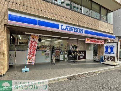 コンビニ　ローソン四谷左門町店（コンビニ）まで390m
