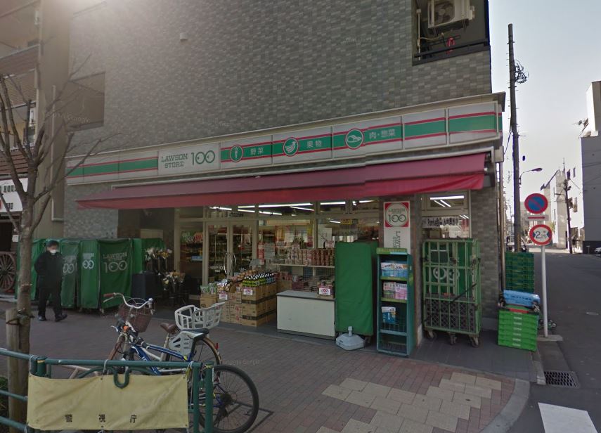 コンビニ　ローソンストア100 両国店（コンビニ）まで242m