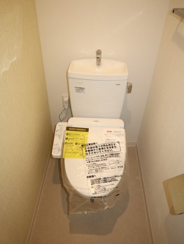 トイレ　ゆったりとした空間のトイレです