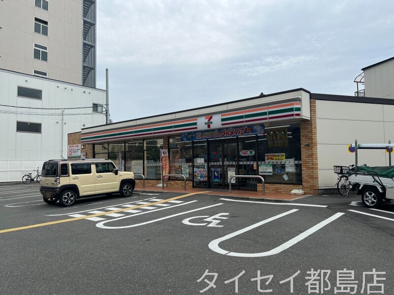 コンビニ　セブンイレブン大阪野江3丁目店（コンビニ）まで447m