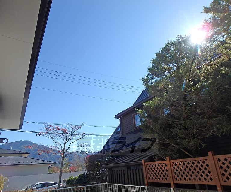 眺望　日当たり良好です。
