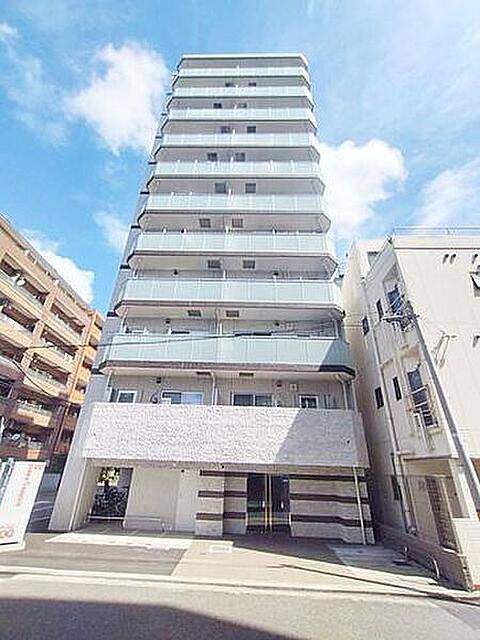建物外観　外観タイル張りです