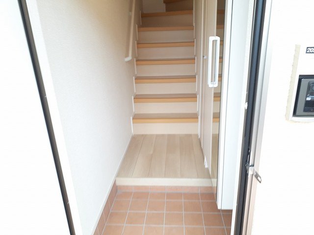 玄関　ゆったりとした玄関です