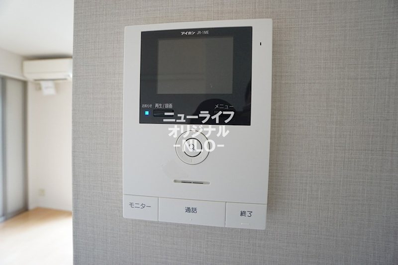 セキュリティ　事前に訪問者を目視してから対応できるTVモニターホン付☆