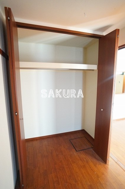 収納　お荷物の多い方でも安心のクローゼット付き♪