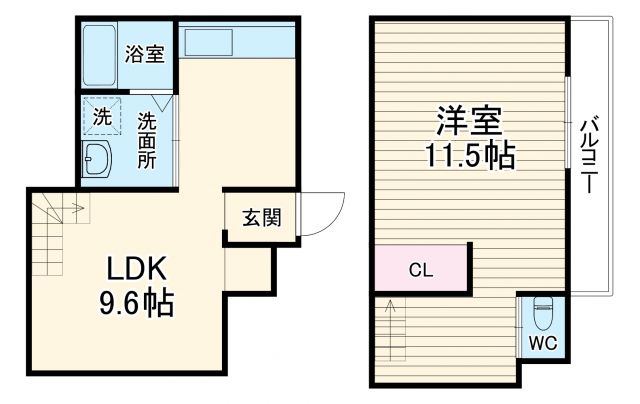 蛍池北町3丁目戸建ての間取り写真