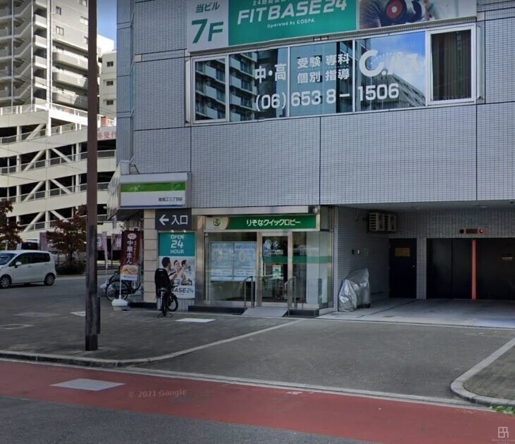 銀行　りそな銀行 西長堀駅前出張所（銀行）まで420m