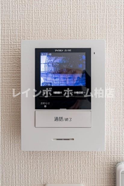 セキュリティ　モニタ付インターホンです