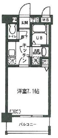 S PALMの間取り写真