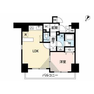 LUNIQ 日本橋の間取り写真