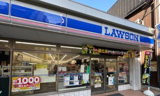 コンビニ　ローソン浪速大国2丁目店（コンビニ）まで60m