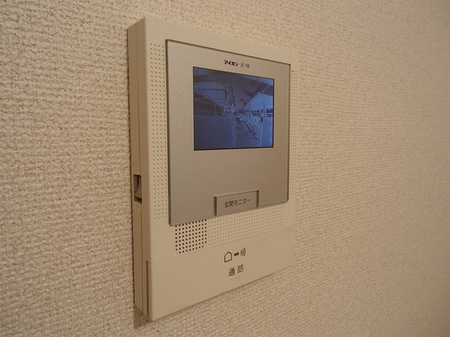 セキュリティ　来訪者が確認できるＴＶモニタ付ドアホン