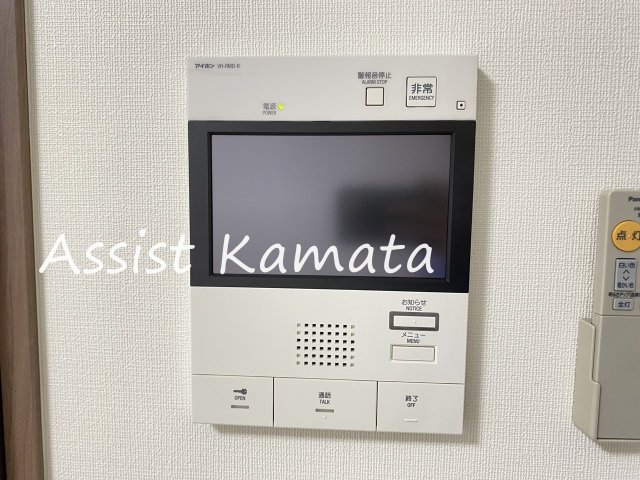セキュリティ　写真は同タイプの別号室です