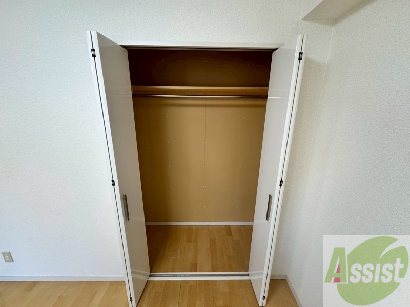 収納　収納もバッチリあるのでお部屋が片付きますよ！