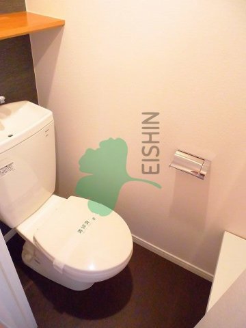 トイレ　清潔感のあるトイレです。