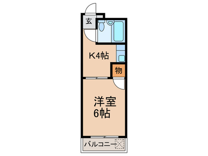 AMSマンション祐天寺の間取り写真