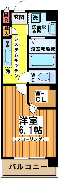 プランタニエ仙川の間取り写真